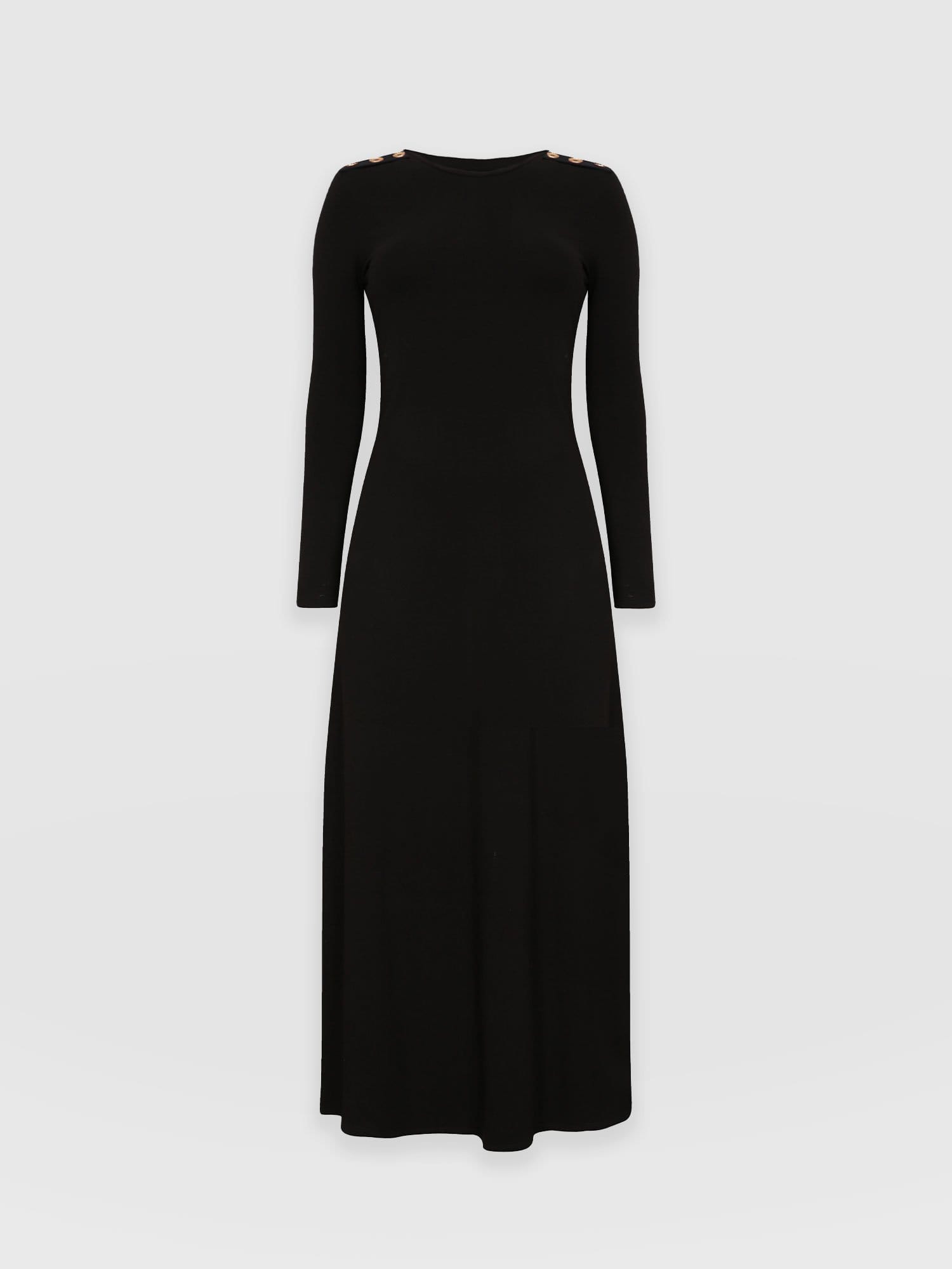 Runway Maxi Dress Black - Women's Dresses | Saint + Sofia® USA