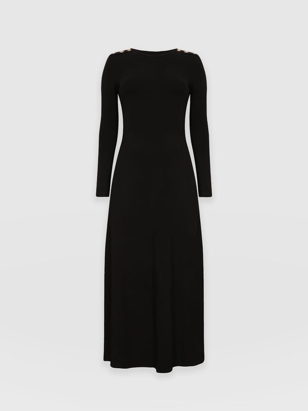 Black Long Sleeve Dresses