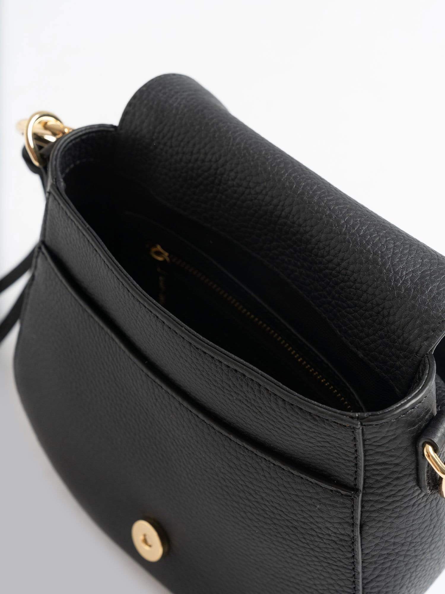 Saddle Bag Black - Women's Purses | Saint + Sofia® USA