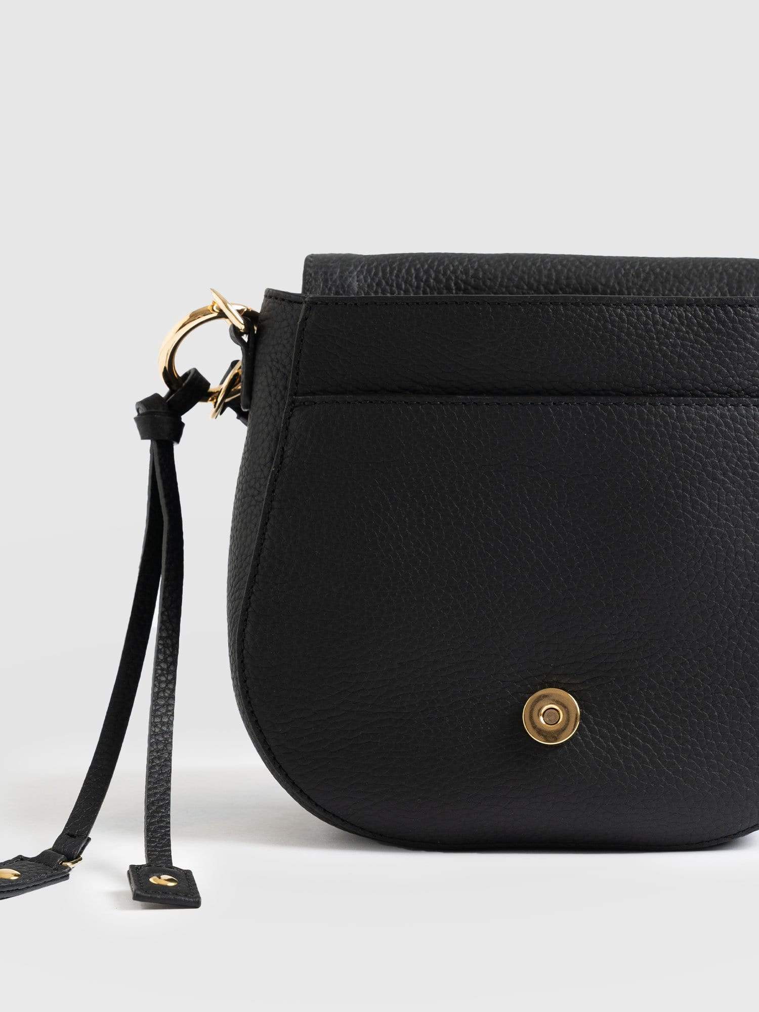 Saddle Bag Black - Women's Purses | Saint + Sofia® USA