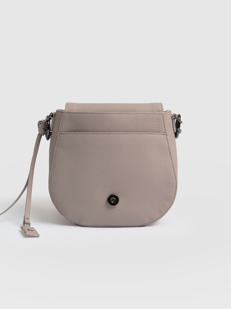Saddle Bag Mink - Women's Handbag | Saint + Sofia® UK
