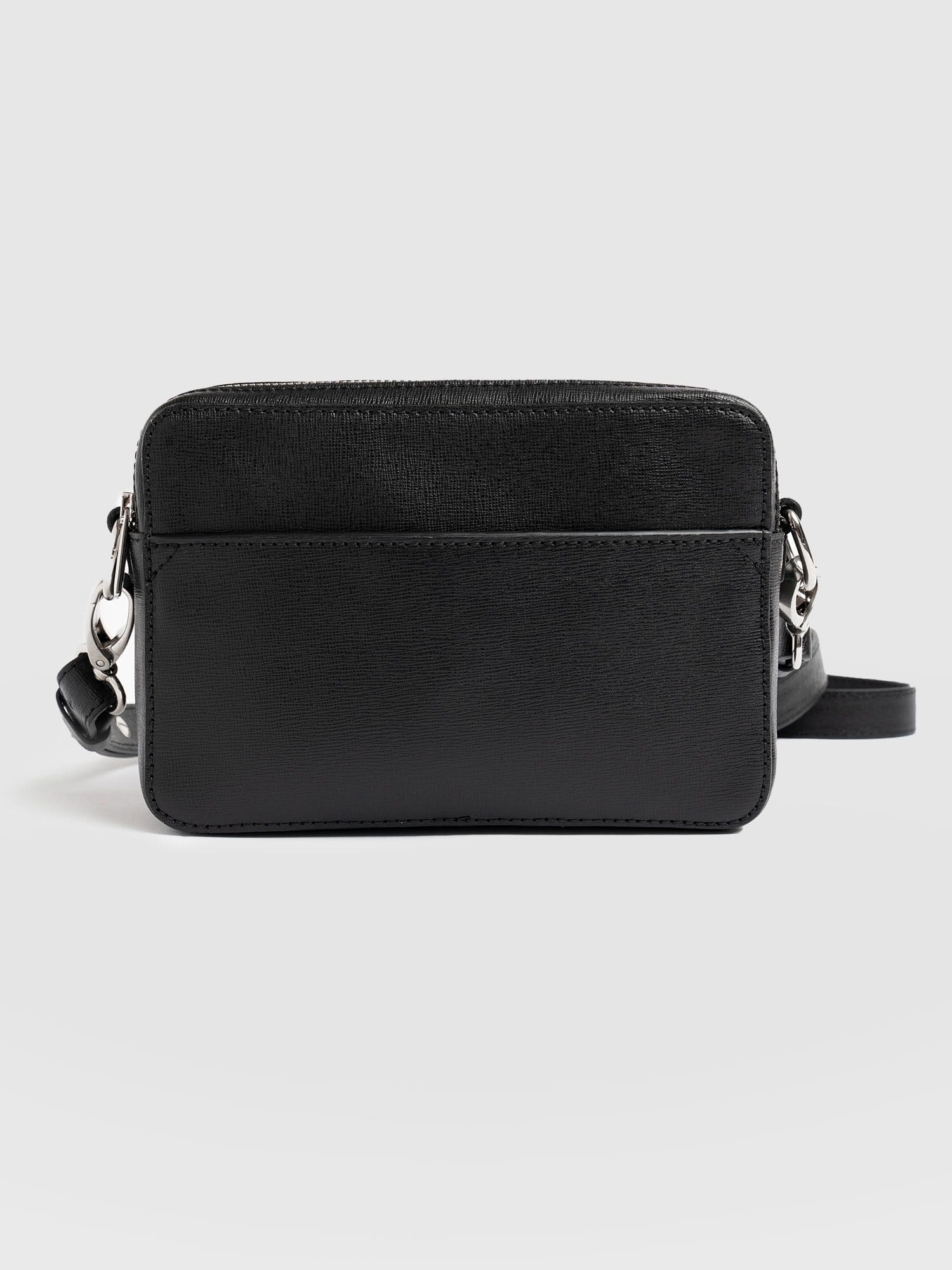 Saffiano Handbag Black - Women's Purses | Saint + Sofia® USA