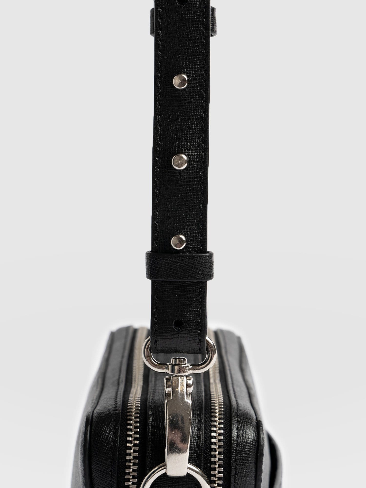 Saffiano Handbag Black - Women's Purses | Saint + Sofia® USA