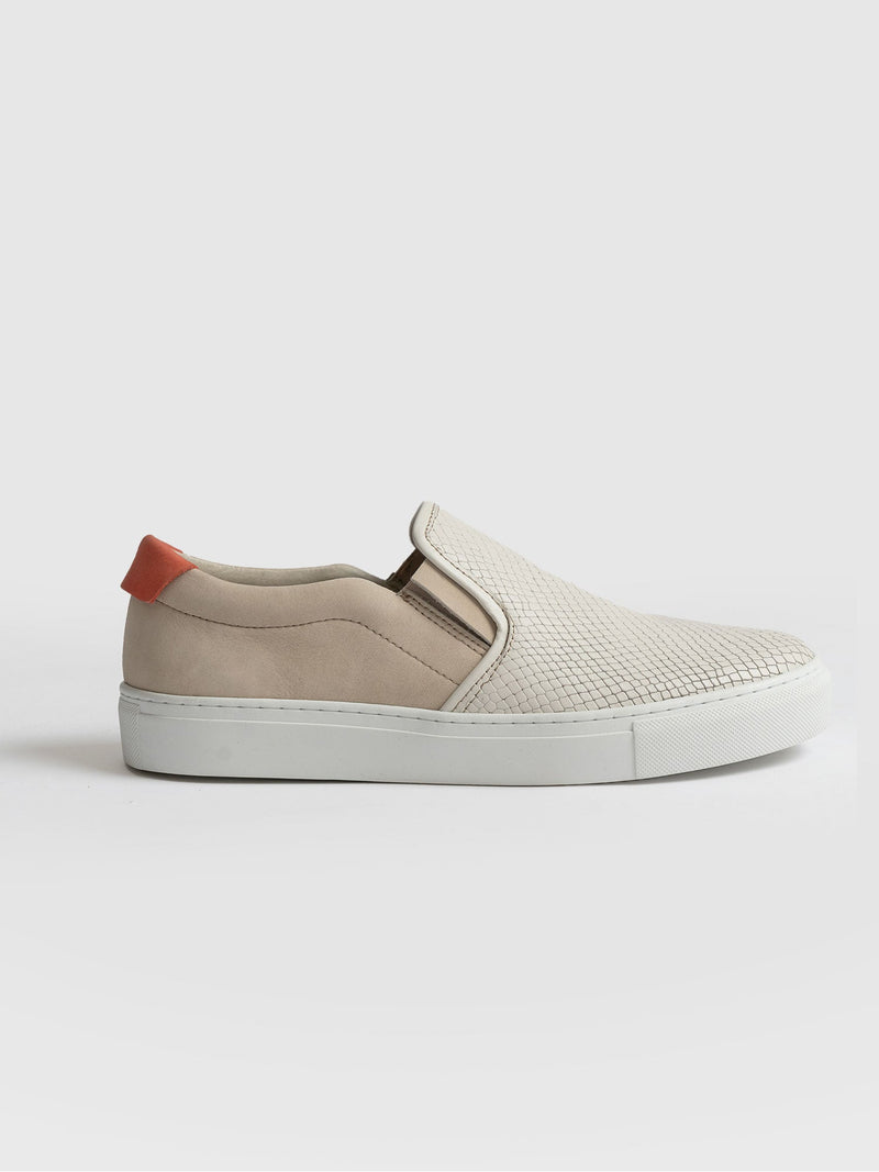 Sloane Slip On Sneaker Cream - Women's Sneakers | Saint + Sofia® USA