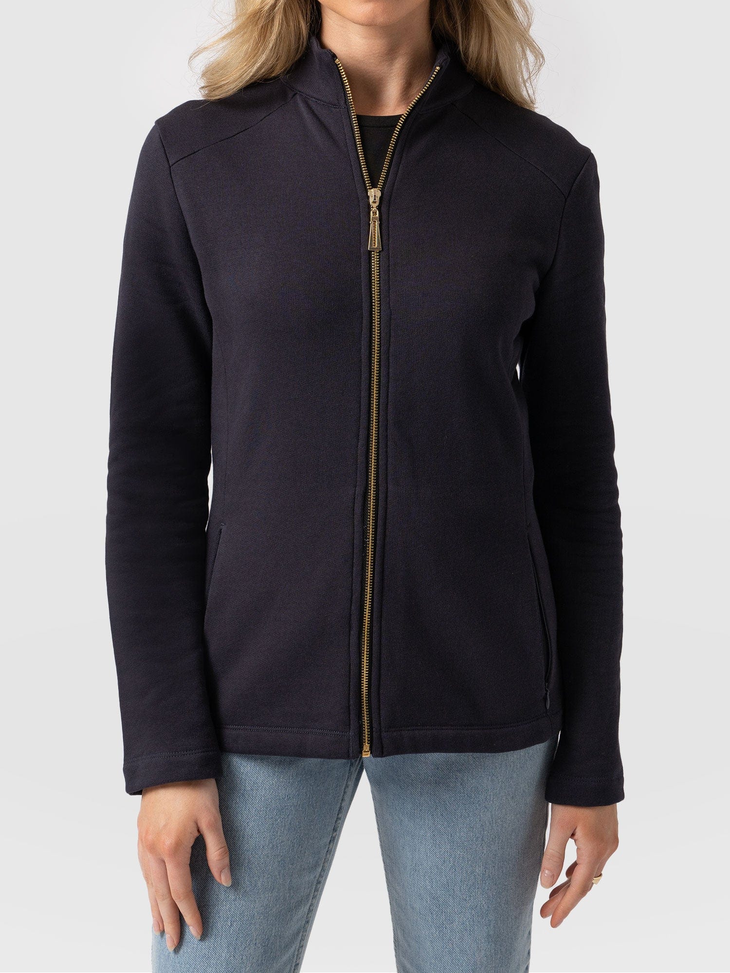 Soho Jacket Navy - Women's Jackets | Saint and Sofia® USA