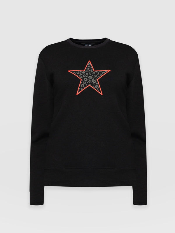 Stellar Sweater Black - Women's Sweaters | Saint + Sofia® USA