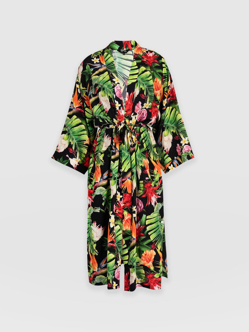 Sunset Kimono Tropics - Women's Jackets | Saint + Sofia® UK