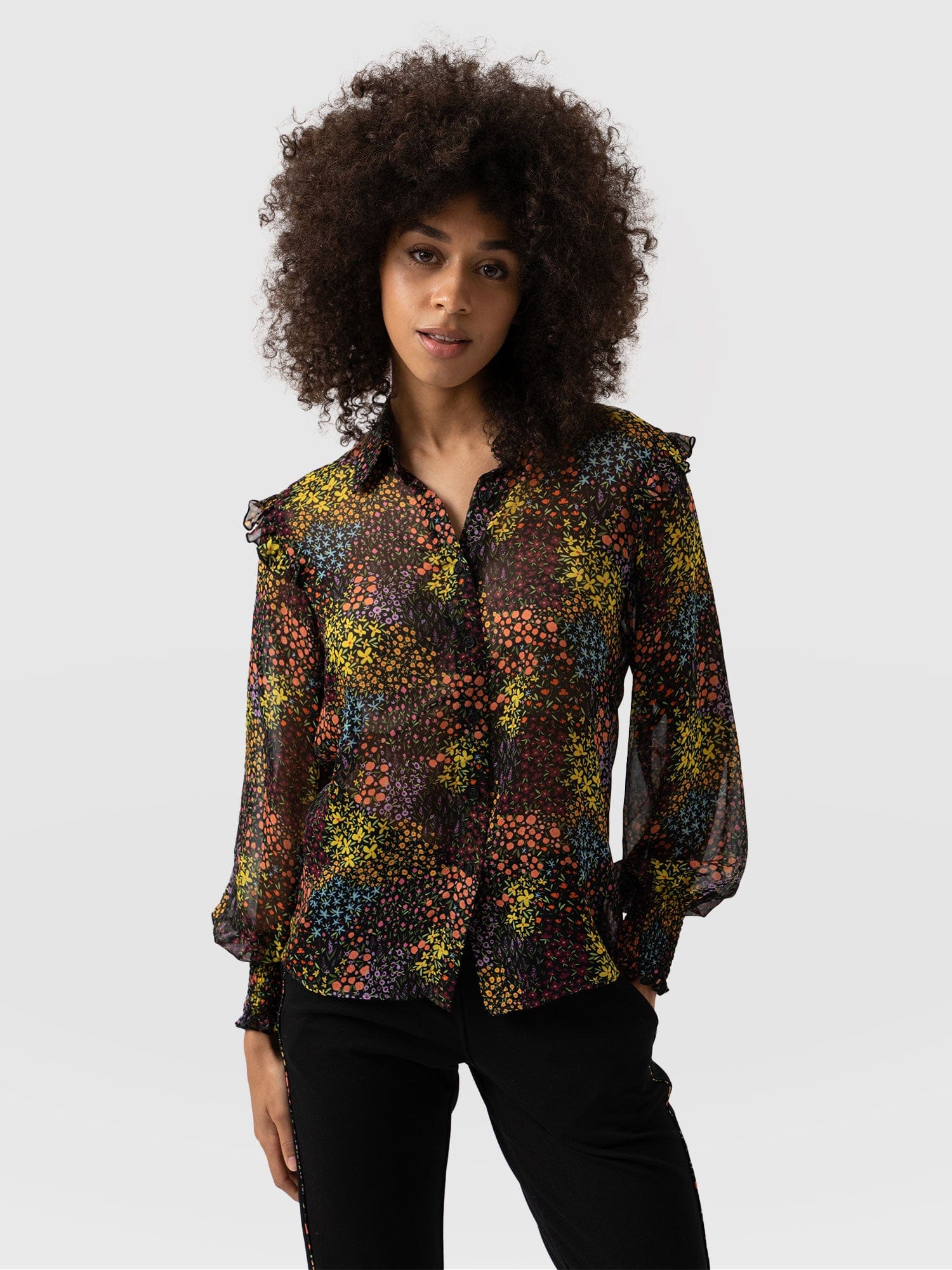 Womens floral shop shirts uk