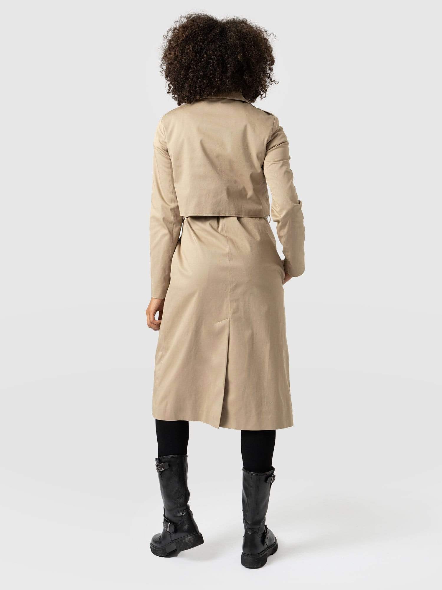 Trench coat femme beige new arrivals